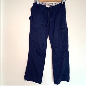 KOI by KATHY PETERSON Petite Navy Srubs Pa…